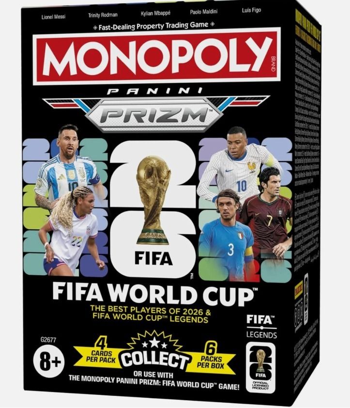 Monopoly Panini Prizm: FIFA World Value Box